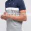 China OEM Manufacturer Summer Casual 180g 100% Cotton Short Sleeve Stripe Mens T-shirt