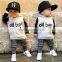S33503W Baby Boy London clothing set Toddler T shirt Sport Tracksuit