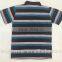 Men's Wholesale Knitted Custom Striped Polo Shirt