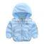 Solid color long sleeve boys jacket kids clothes children