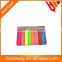 PET removable neon color sticky notes with box