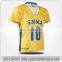Wholesale unisex Polyester classic fit fabric Rugby tops