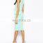CHEFON Funnel neck long tight dresses