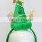 wholesale cheap cute christmas headband with Elf hat