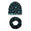 hot sale baby scarf cap Knit cap 5 - star children hat neckwear suit baby hat