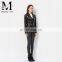 2016 Fashionable New Style Women Jacket Lover's Clothes With Mickey Minnie Mouse Pattern Genuine Real Sheepskin Leacher Jacket