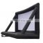 HI best selling outdoor used black inflatable cinema screen, inflatable real projector screen