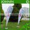High Quality Windproof Feather Teardrop Advertising Beach Flag