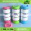 1to4 Layers Promotion Gift Portable Plastic Outside Round Stainless Steel Lunch Box