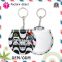 Factory Sale Cheap Price Fashion Design Custom Keychain with makeup mirror