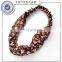 New Arrival Women Chiffon Turban Twist Head Wrap Headband Twisted Knotted Soft Hair Band Hot