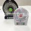 Mini handy fan for kids with usb charge wire