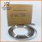 Stainless steel packaging band for hoses