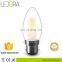 120V 230V 2w 4w 6w CRI90 C32 C35 Dimmable e12 Filament LED Candelabra Light Bulbs