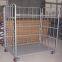 logistic storage roll cages trolleys for warehouse and supermarket transportation