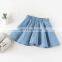 2020 new summer off- shoulder denim girls sets 2 pcs clothing children clothes suit