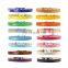 New design free decoration PU Leather Solid Soft dog leash and collar