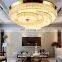 European luxury living room bedroom crystal lamp LED brand Stealth ceiling fan fan lights restaurant lights