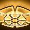 Modern Creative living room lights Luxury bedroom modern restaurant Led ceiling Lamp with 12 fan lights