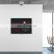 5mm Thick Dry Erase Tempered Glass Writing Board Black and White Board For Kids Room