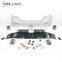 Q50 body kits fit for q50 eau rouge style PP q50 body kits front bumper rear bumper with tips grille