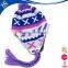 blank baby pompom bobble hat with animal ear