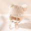 Baby Infant Earflap Beanie Hat Toddler Boys Girls Winter Warm Crochet Cap 0-24Months