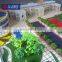 Newest architectural designs house design plastic assembly scale models stadium low cost