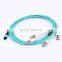20Meter mpo/mtp multi-fiber connectors Fiber Patch cord 12fibe Multi-mode om3  mtp to lc fanout Optik fiber atlama teli