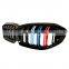 Auto ABS Front Bumper Center Glossy M Tri-color Grill Grille For BMW 3 Series G20 Car Parts