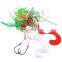 New 20-150G Sinking spinners fishing lures metal spoon with Quality Hooks Squid Luminous Jigging Sea bass Lures