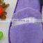 Personalized customized logo purple disposable hotel luxury spa slippers