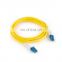 Indoor outdoor armored sc/pc fiber optic cable patch cord with sc fc st connectors