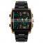 New Big Dial SKMEI 1274 Fashion Analog Digital Wristwatch for Men Sport Square Watch