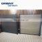 DIY home wpc fence aluminium post composite wood waterproof UV resistant outdoor garden wood fencing panels