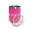 New Design Hot Egg Shaped 380ml Beer Coffee Tumbler Mugs Wine Tumbler Stainless Steel Water Bottle Outdoor Travel Mug