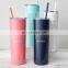 Personalized Custom Sublimation 20 oz Stainless Steel Skinny Tumbler With Straw