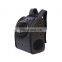 Wholesale large space fashion ventilate safety cheap double sling pet backpack with wheels