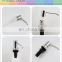 Kitchen Products Foam Lotion Hand Soap Packaging Satin Sink Foam Soap Dispenser Bottle With Metal Pump Factory China
