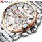 CURREN 8363 Quartz  Watch Men Luxury Men Watch Custom Logo Water Resistant Black Watches Men Wrist