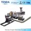 TSH-65 130KW Conical Twin Screw Plastic Recycling Extruder