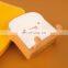 Creative Touch Sensor 3D Toast Night Light with Phone Holder Soft Silicone Cartoon Table Night Lamp for Bedroom Home Decor