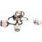 Creative Glass LED Ceiling Lamp Living Room Dining Bedroom Pendant Light Indoor Glass Bubble Chandelier