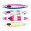 JOHNCOO 100g 120g 150g Slow Pitch Jig Lure Luminous Fishing Jigs Lures Metal Fishing Jigging Lures