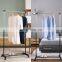 Standard Sizes Hanging Clothes Storage Racks On Wheels Rail