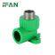 IFAN Plumbing Fittings Plastic Material Wholesale PPR Pipe Male Thread Elbow Fittings