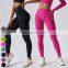 Breathable Quick Dry Tights Legging Custom Workout Wear Gym Fitness Pants Butt Lifting High Waist Yoga Leggings For Women