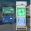 Refrigeration on the top and freezing on the bottom of the refrigeration integrated cabinet