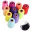 1800 Stock Colors 502 5000y sewing threads low breakage polyester threads low MOQ polyester sewing thread for garment sewing