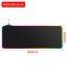 TWOLF LED Mouse Pad Extended Large RGB Gaming Keyboard Mousepad Desk Mat 900x400 Extra Large Glowing Mouse Pad